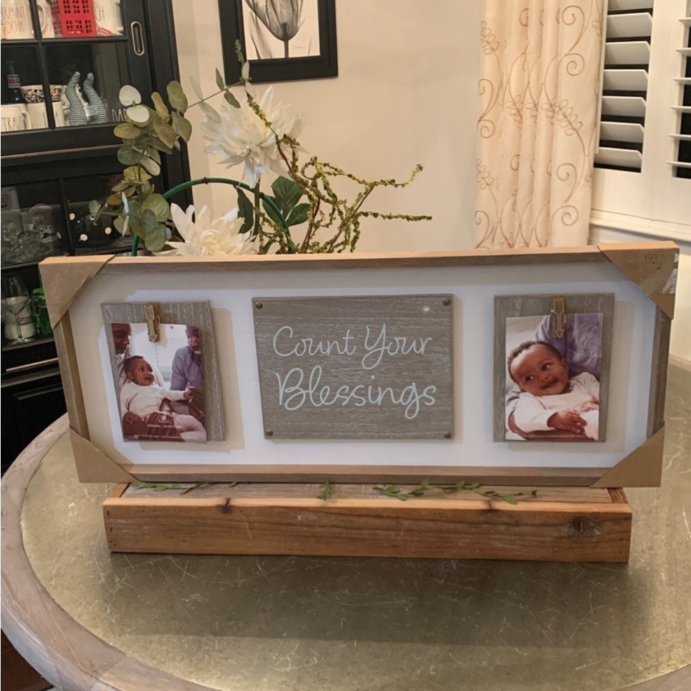 BAINBRIDGE FARMHOUSE DOUBLE PICTURE FRAME